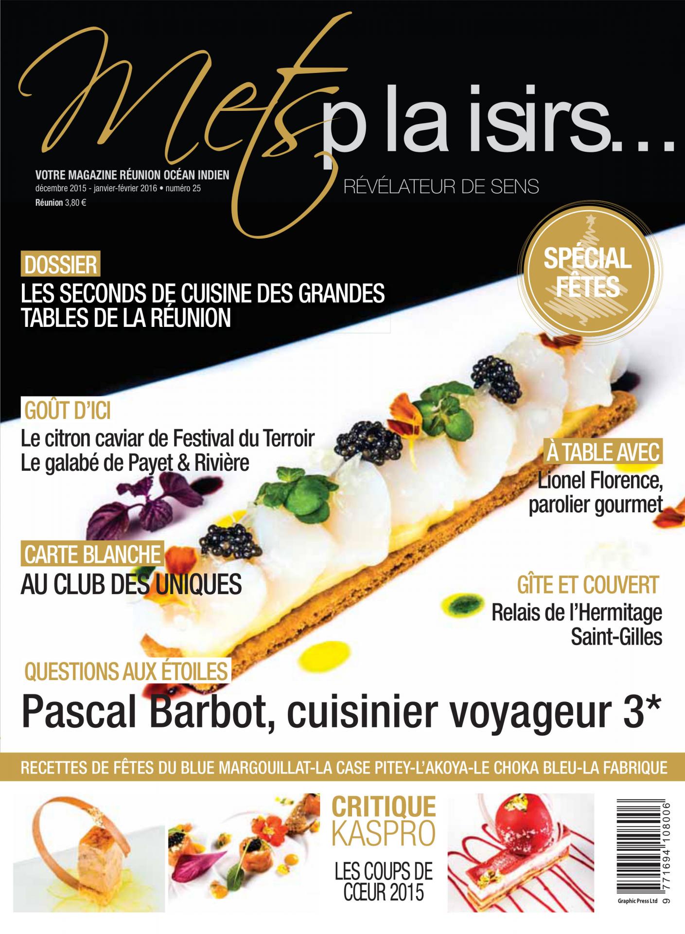 Couverture MetsPlaisirs n°25