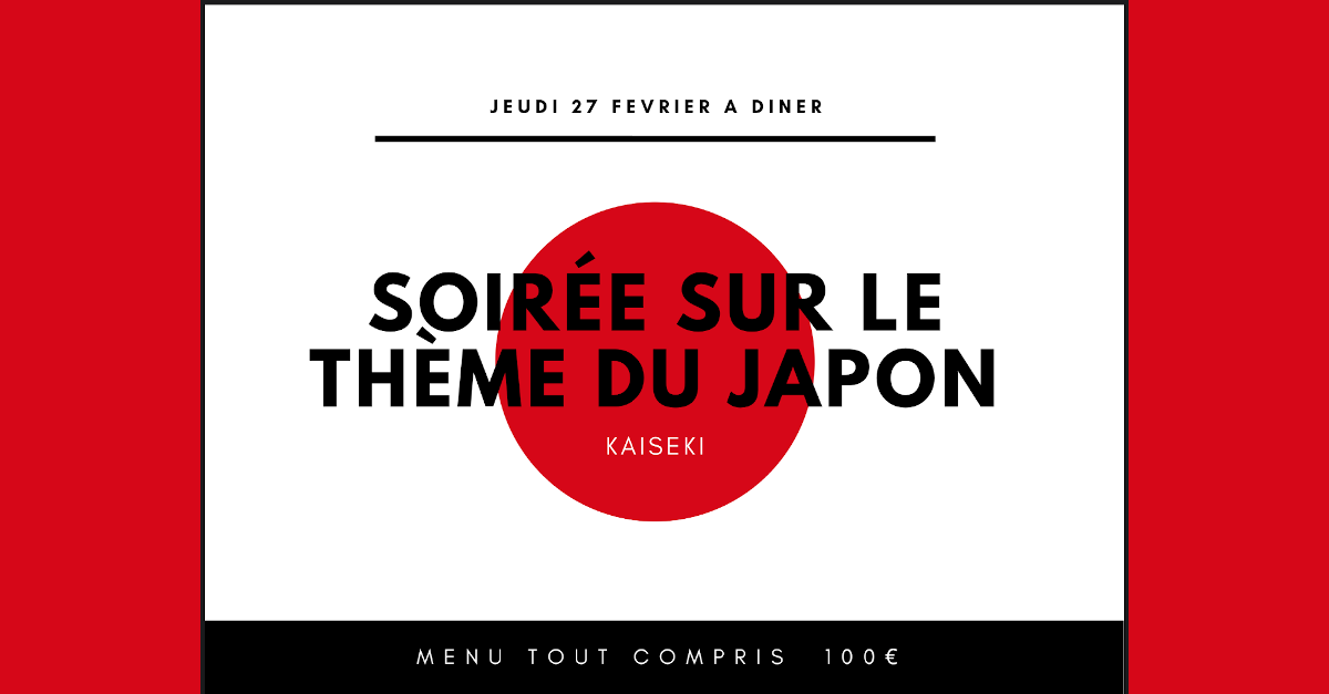 Soirée spéciale JAPON