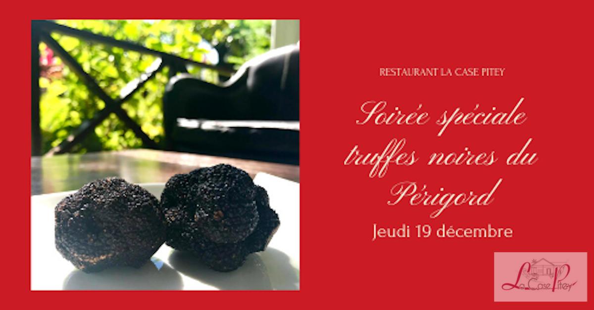 Soirée truffes noires du Périgord